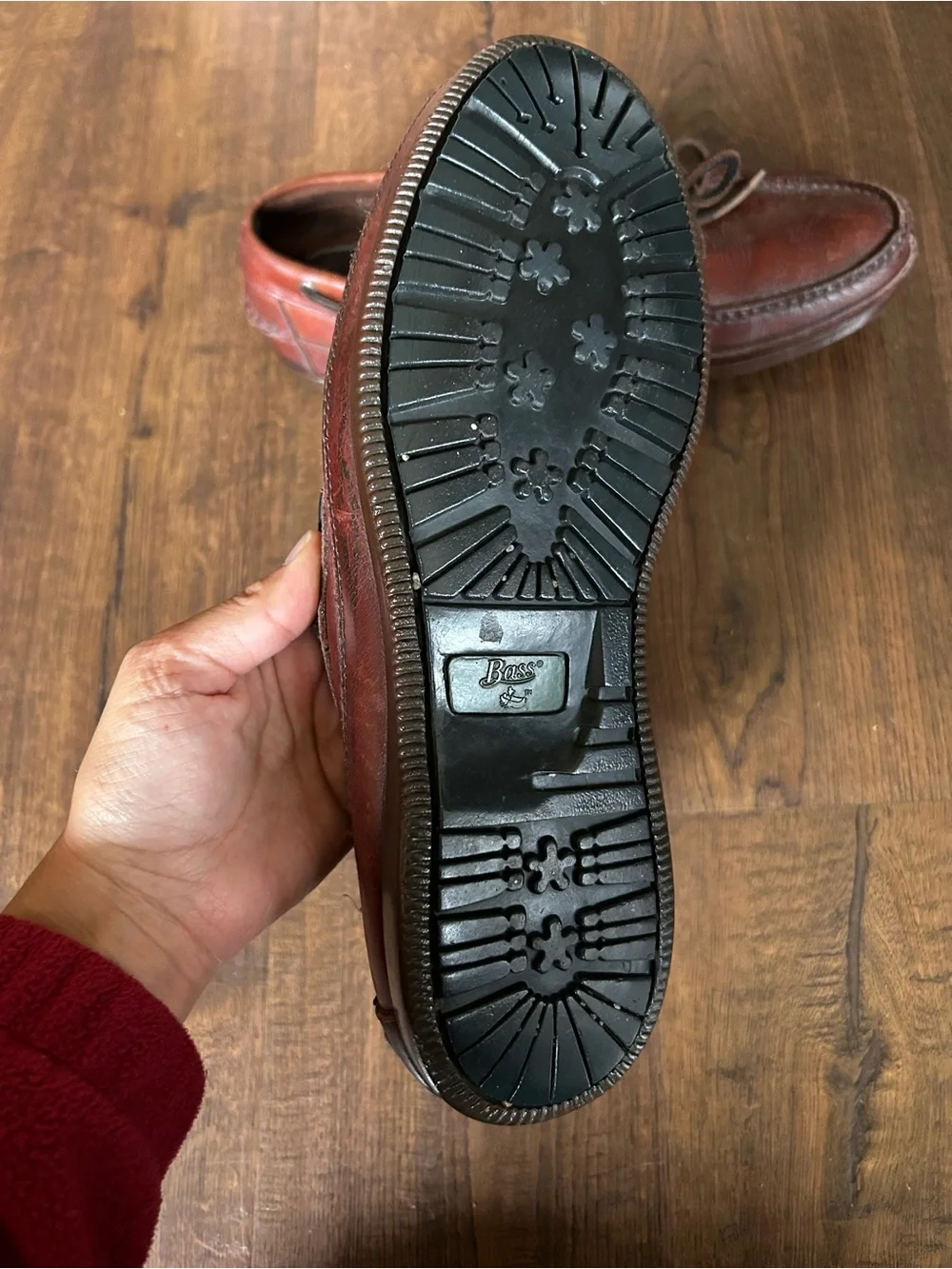 Vintage Bass Leather Boat Shoes